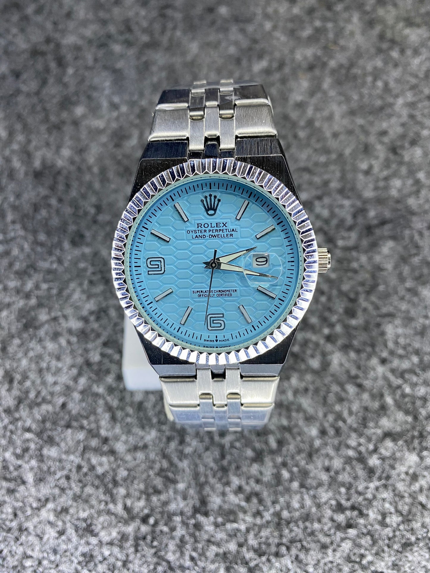 Rolex Oyster Perpetual blue