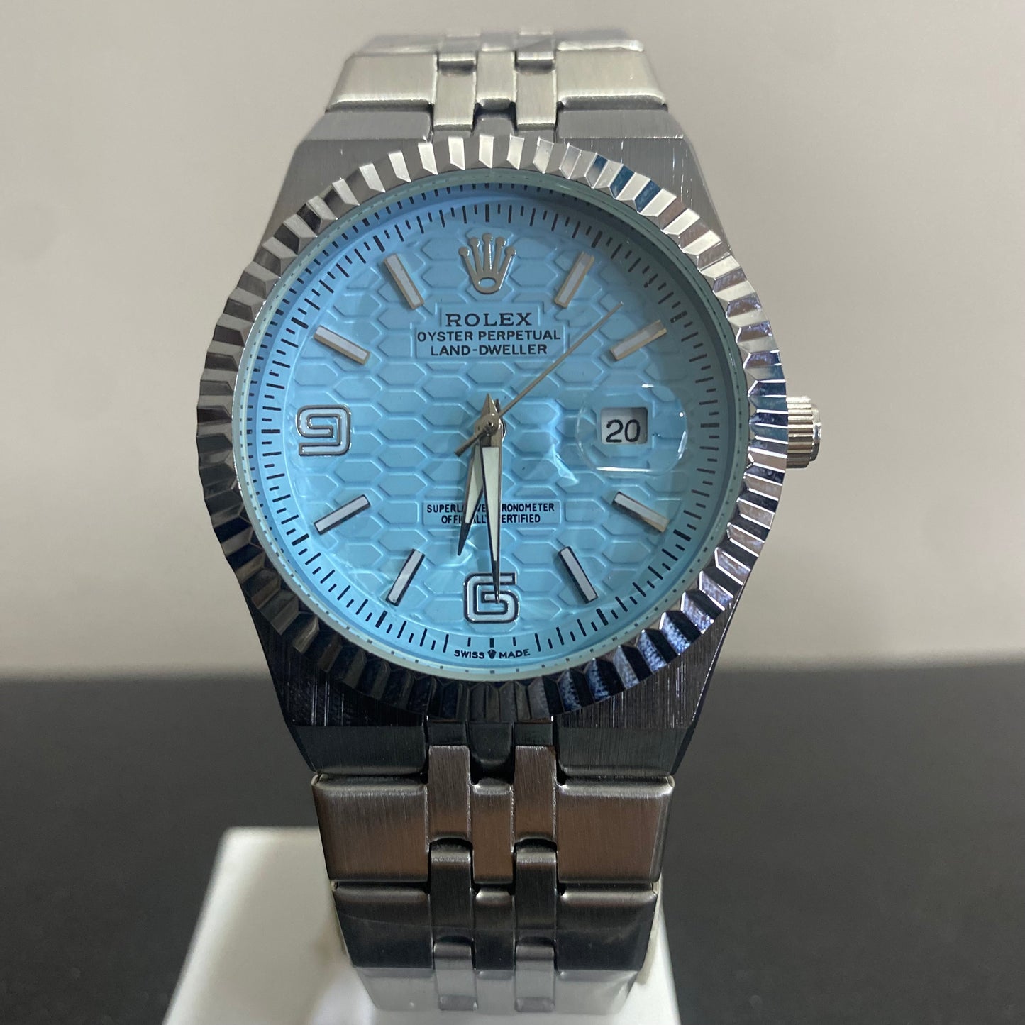 Rolex Oyster Perpetual blue