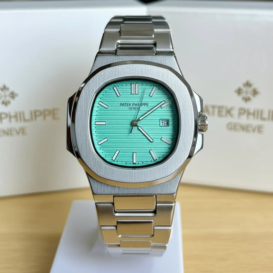 PP Nautilus - Stainless Steel-Tiffany dial