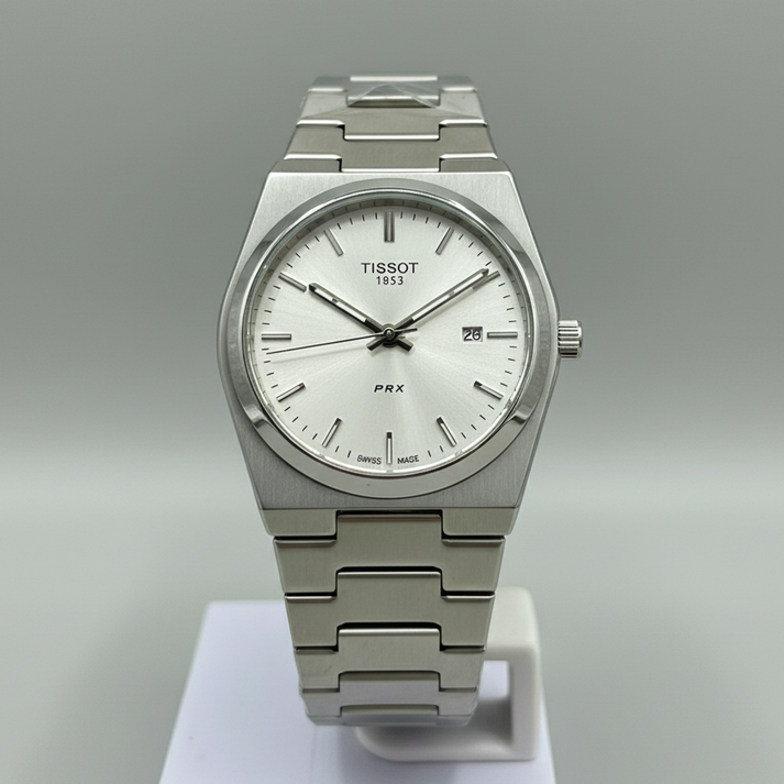 Tissot PRX silver